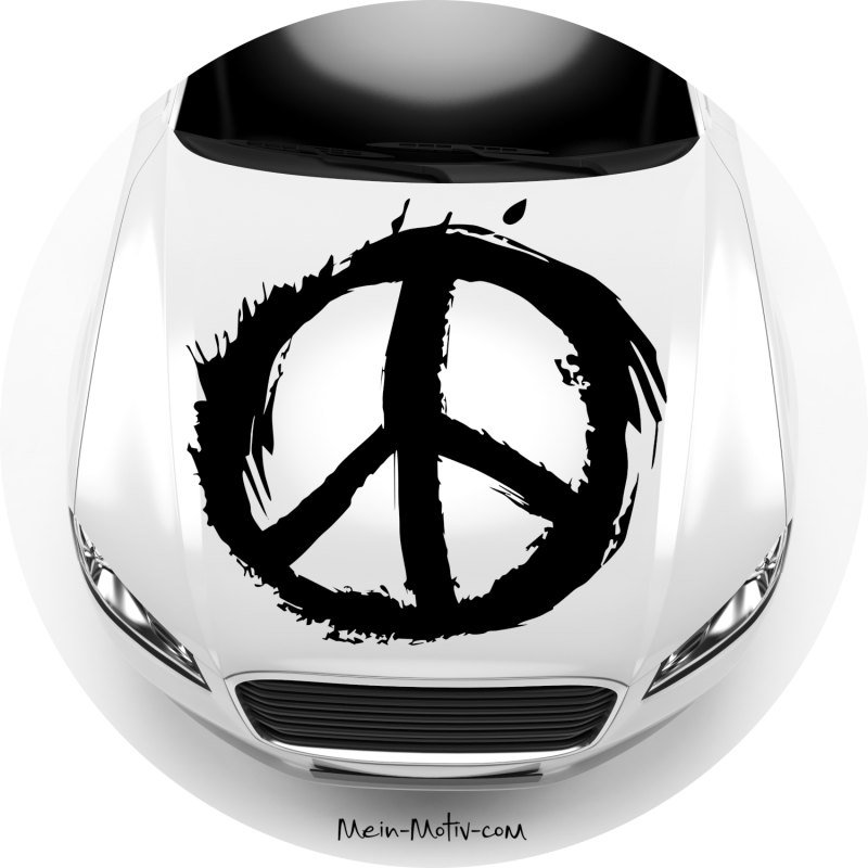 Preview: Aufkleber 31005 Peace Love